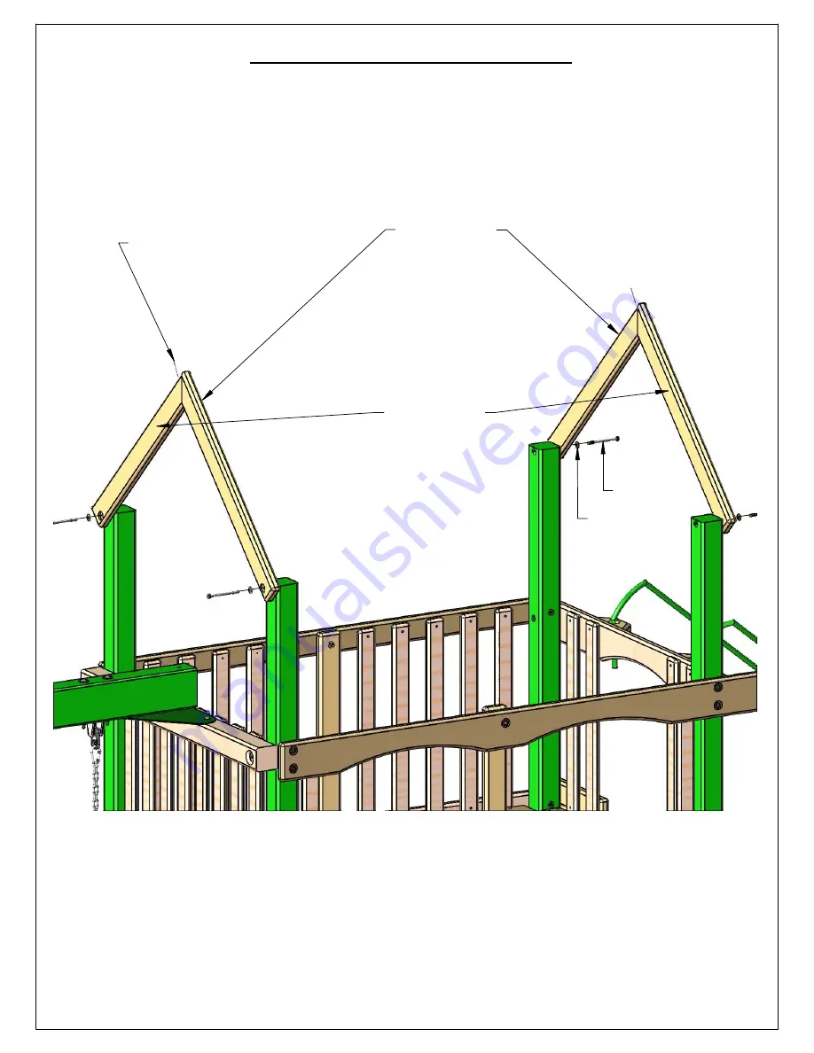 Gorilla Playsets Malibu Pioneer Peak 1500DWR Manual Download Page 91