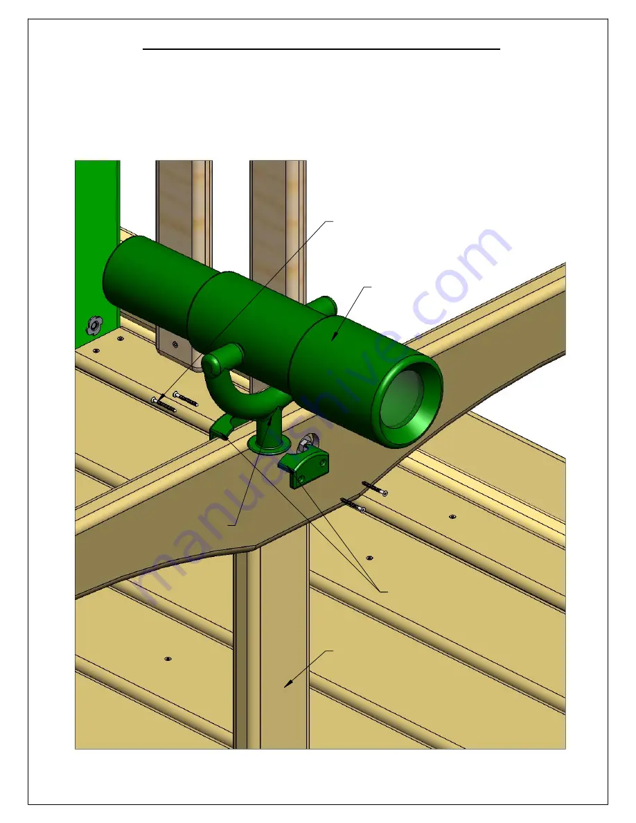 Gorilla Playsets Malibu Pioneer Peak 1500DWR Manual Download Page 118