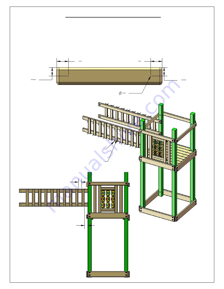 Gorilla Playsets Malibu Pioneer Peak 1500DWR Скачать руководство пользователя страница 142