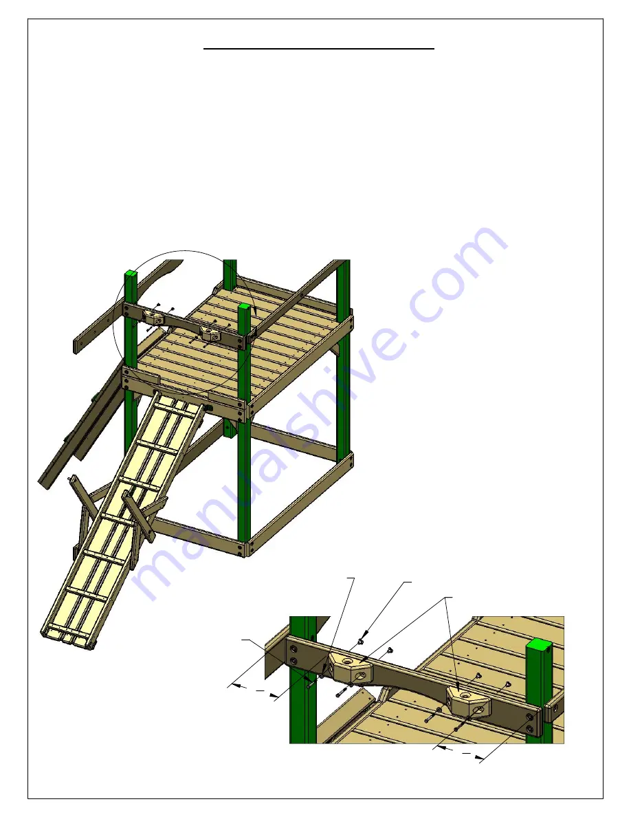 Gorilla Playsets Pioneer Peak 1500DW Скачать руководство пользователя страница 78