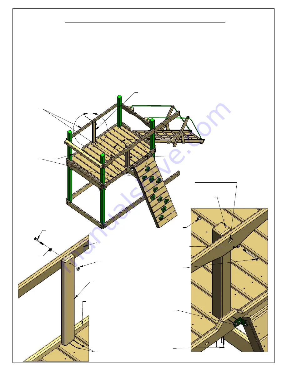 Gorilla Playsets Pioneer Peak 1500DW Manual Download Page 80