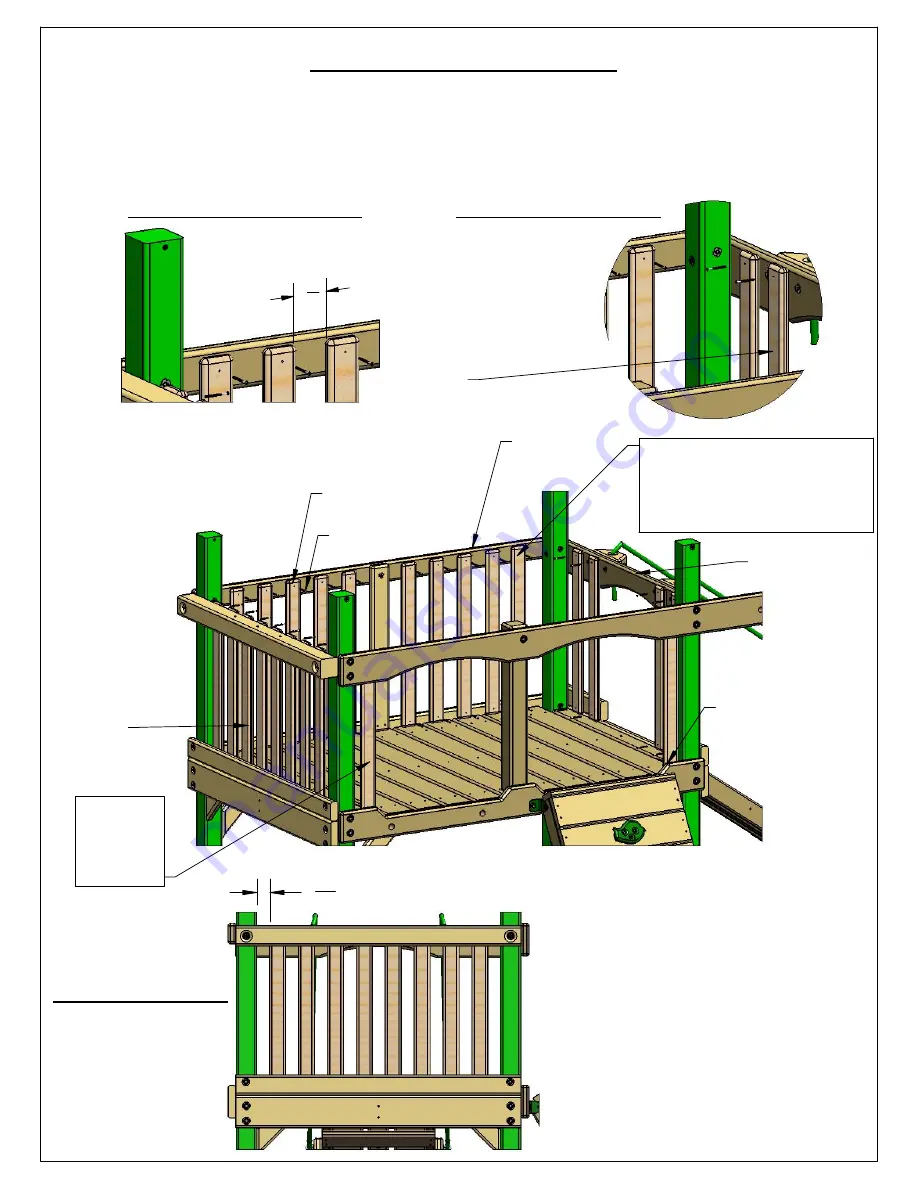 Gorilla Playsets Pioneer Peak 1500DW Скачать руководство пользователя страница 81