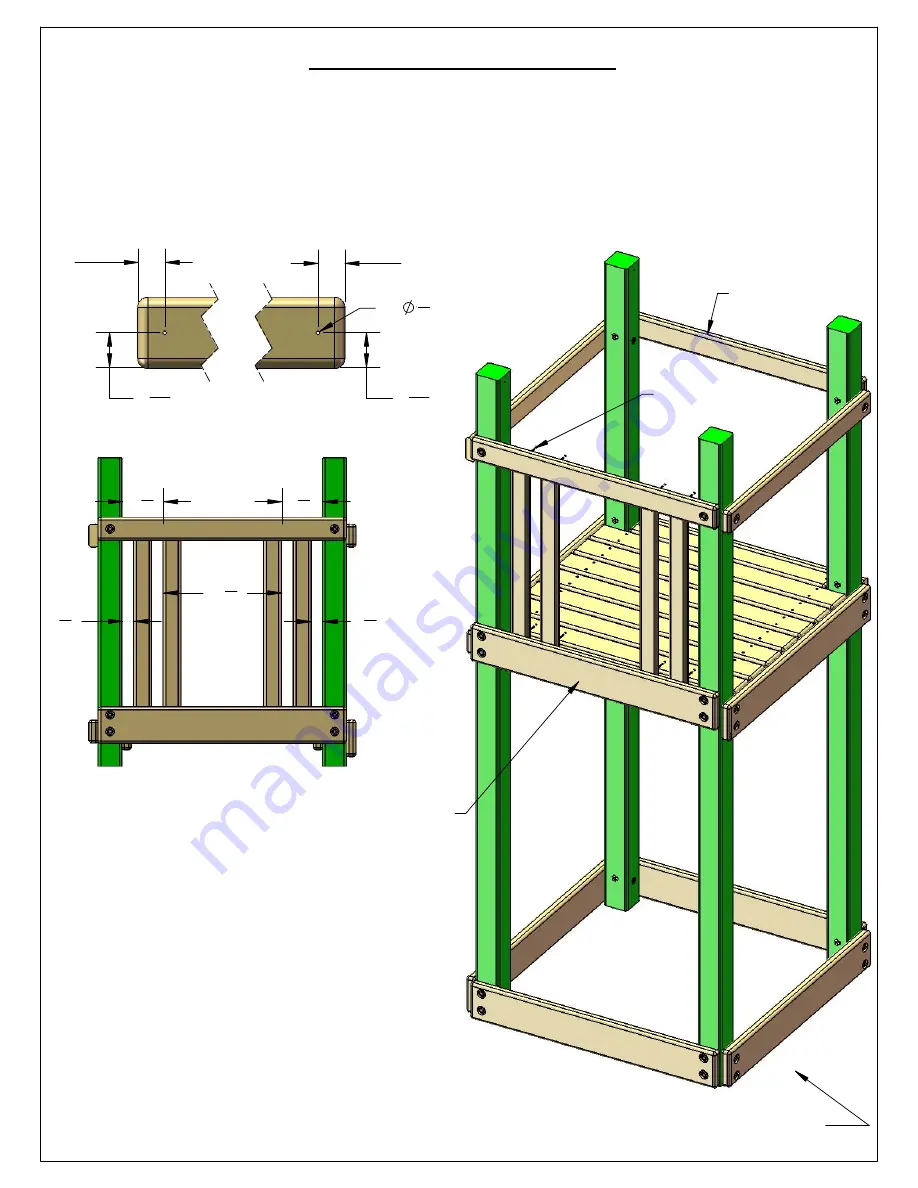 Gorilla Playsets Pioneer Peak 1500DW Скачать руководство пользователя страница 129