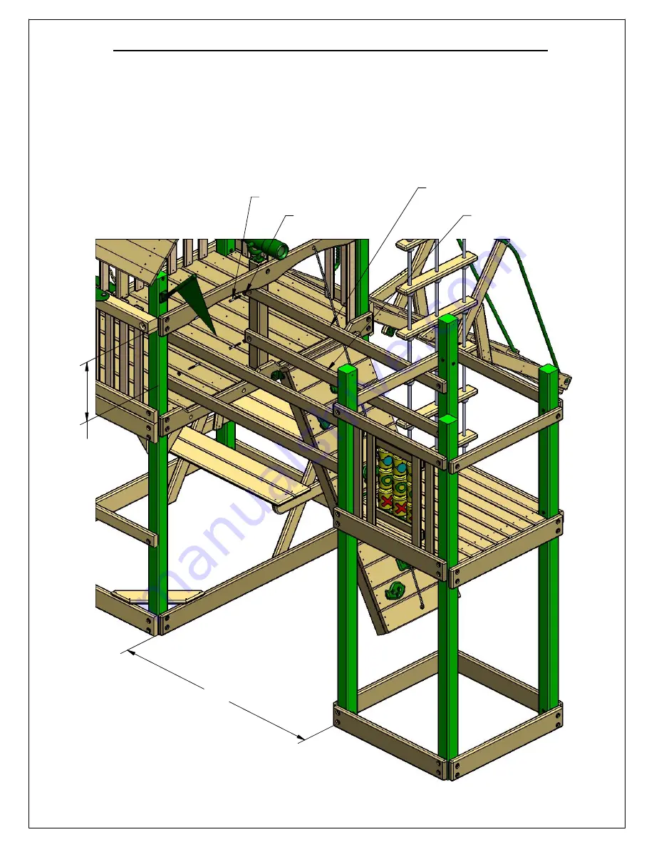 Gorilla Playsets Pioneer Peak 1500DW Manual Download Page 133