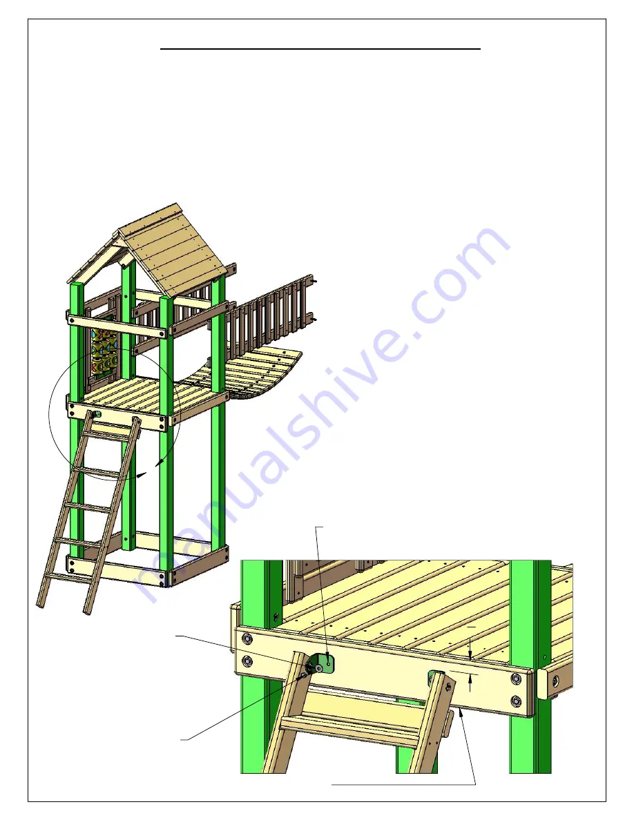 Gorilla Playsets Pioneer Peak 1500DW Скачать руководство пользователя страница 146