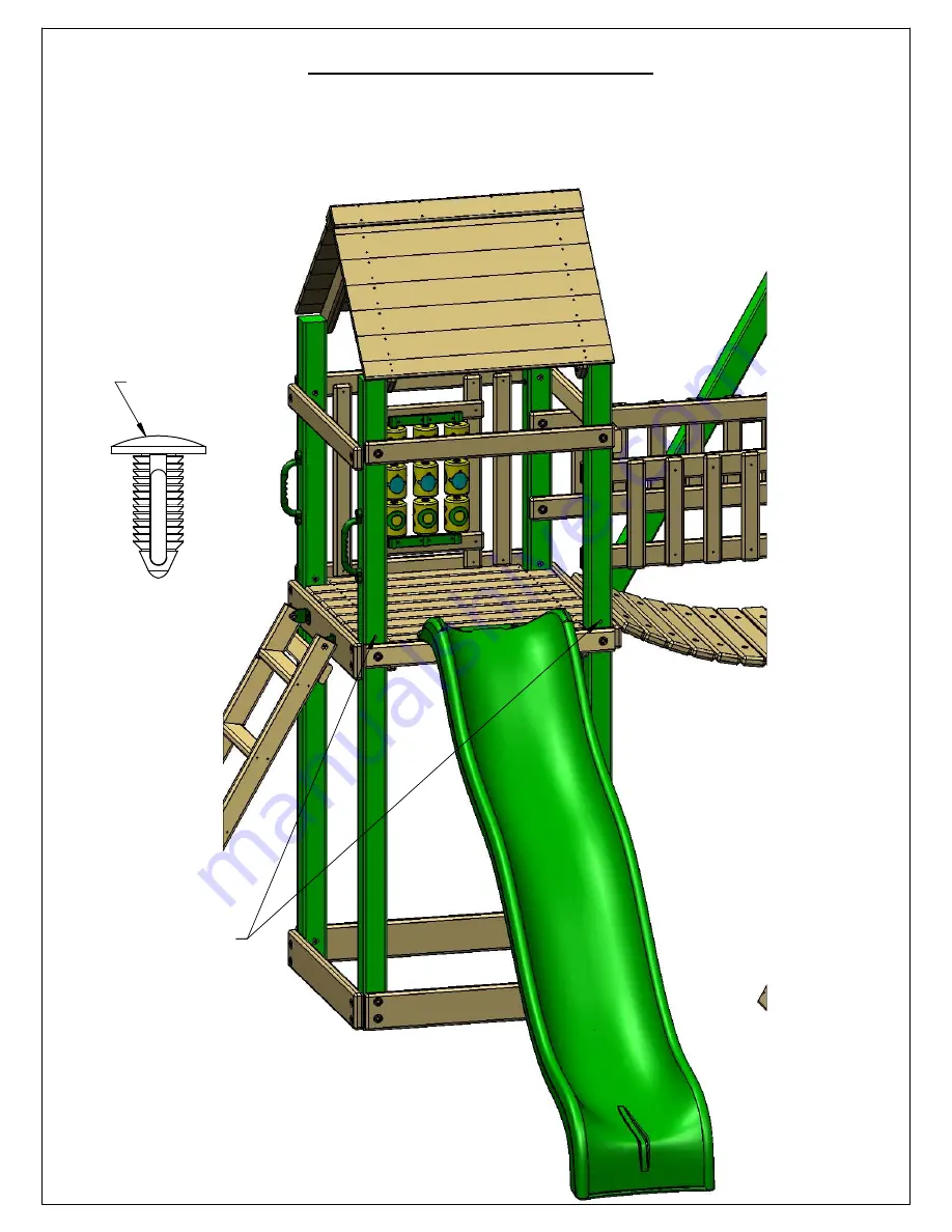 Gorilla Playsets Pioneer Peak 1500DW Manual Download Page 150