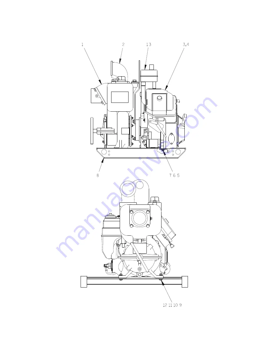 GORMAN-RUPP PUMPS 13A52-CH13 Manual Download Page 5