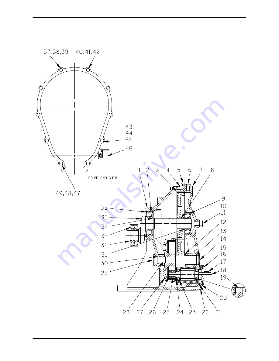 GORMAN-RUPP PUMPS 4D-X3 3P Installation, Operation, And Maintenance Manual With Parts List Download Page 24