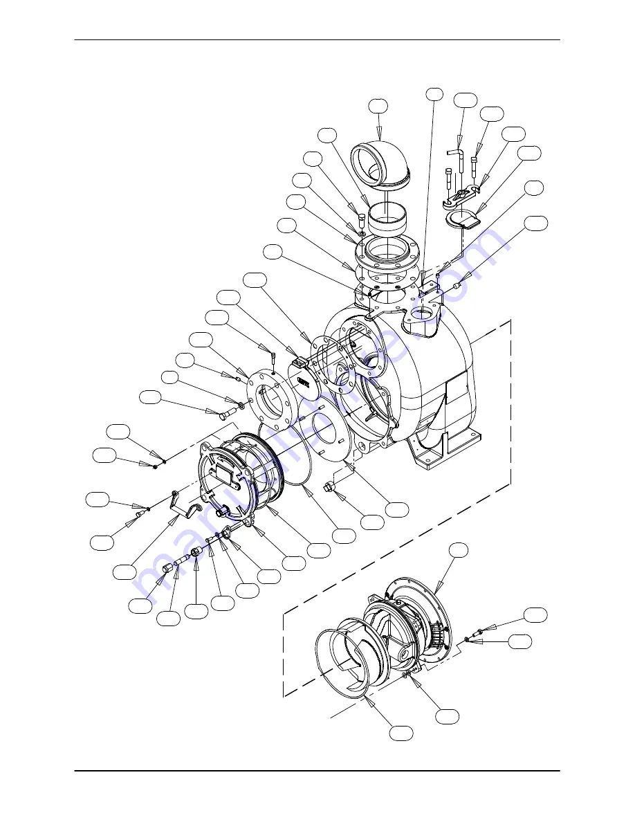 GORMAN-RUPP PUMPS SUPER T T6A60S-4045T Series Installation, Operation, And Maintenance Manual With Parts List Download Page 31