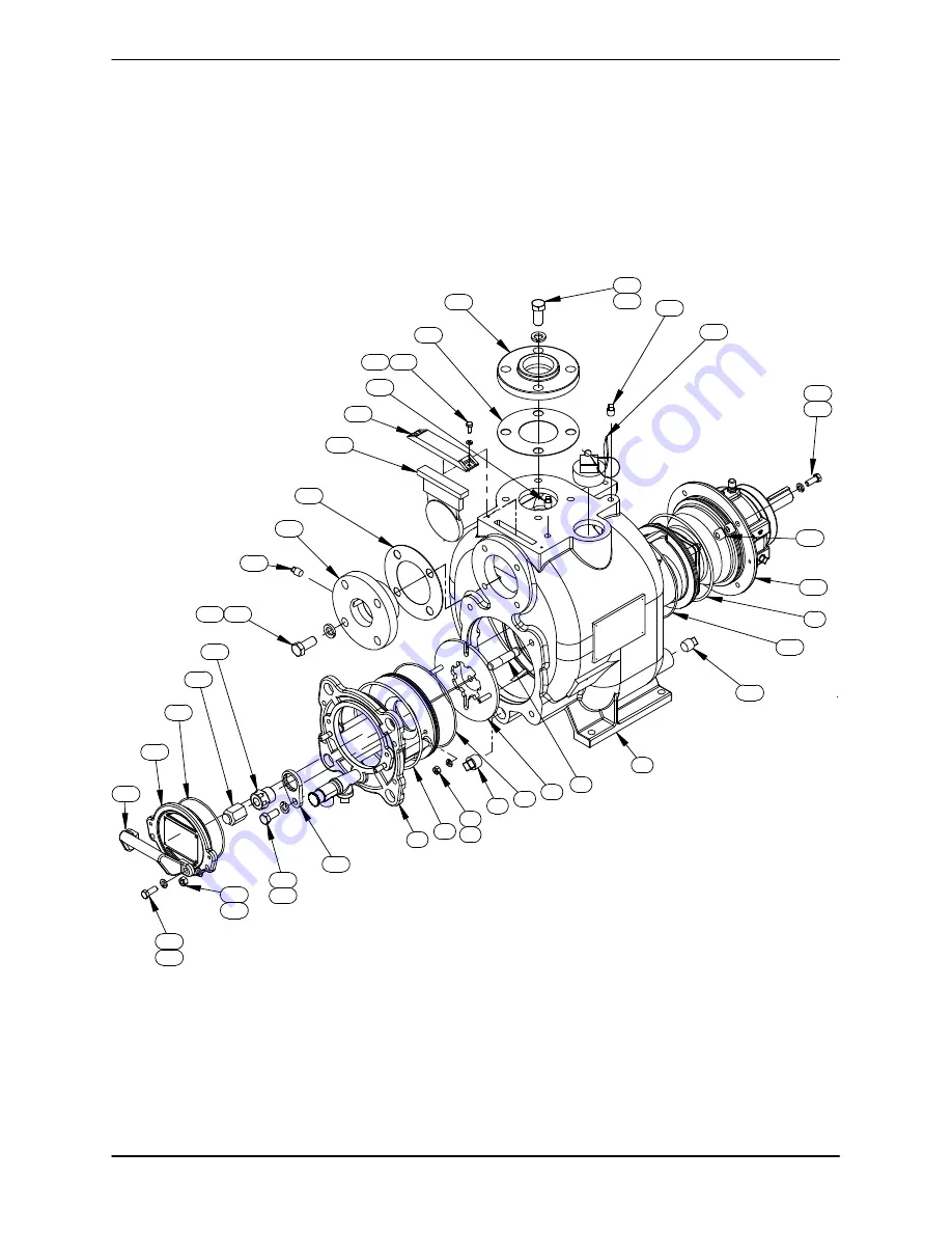 GORMAN-RUPP PUMPS SUPER T2C3SC-B Installation, Operation, And Maintenance Manual With Parts List Download Page 25