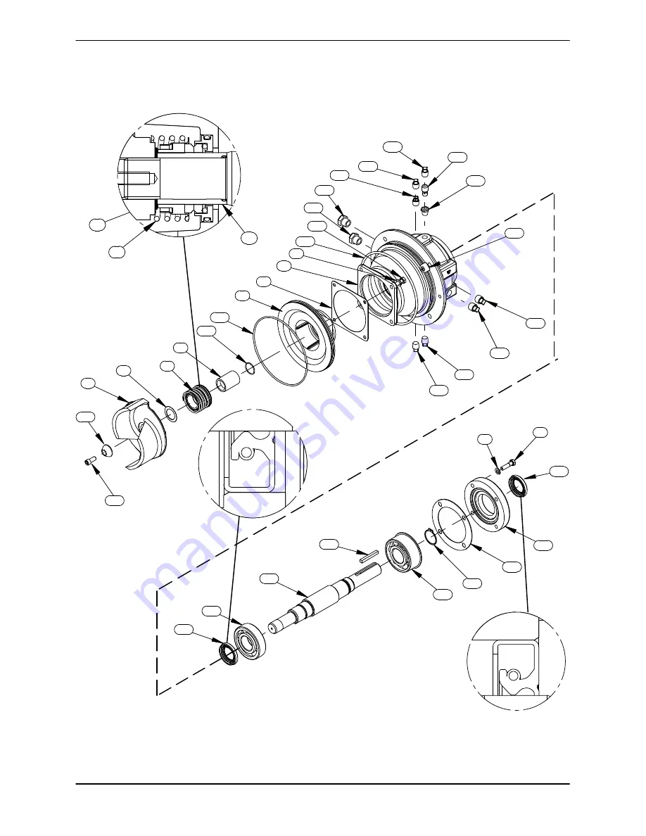 GORMAN-RUPP PUMPS SUPER T2C65SC-B Installation, Operation, And Maintenance Manual With Parts List Download Page 26