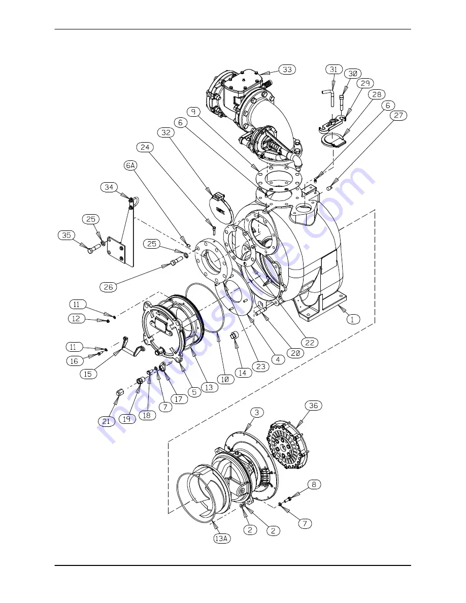 GORMAN-RUPP PUMPS Super T6A60S-ZPP857-ESP Скачать руководство пользователя страница 32