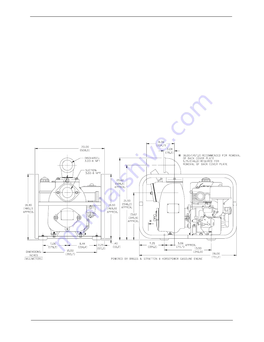 GORMAN-RUPP 13D1-(19) PPO Installation, Operation And Maintenance Manual Download Page 8