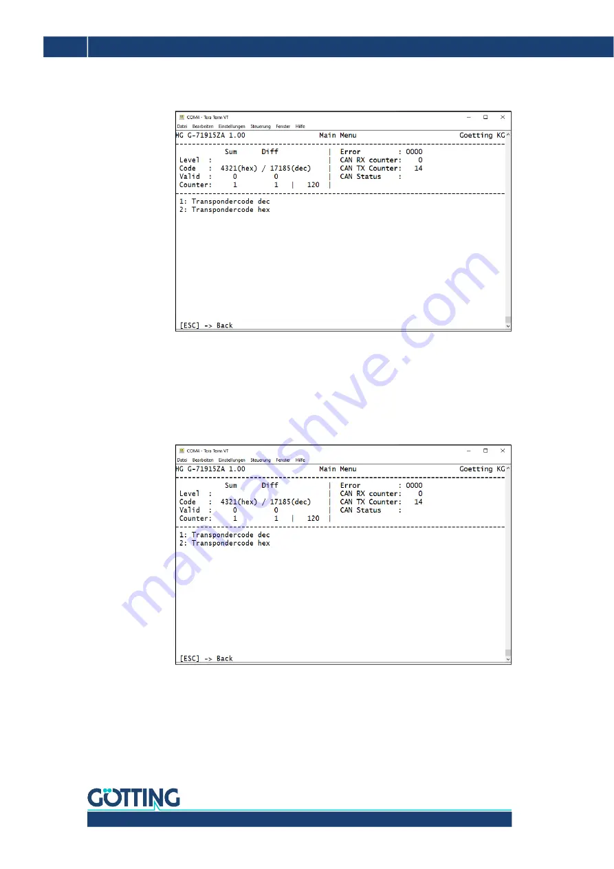 Gotting HG G-71915 Device Description Download Page 36