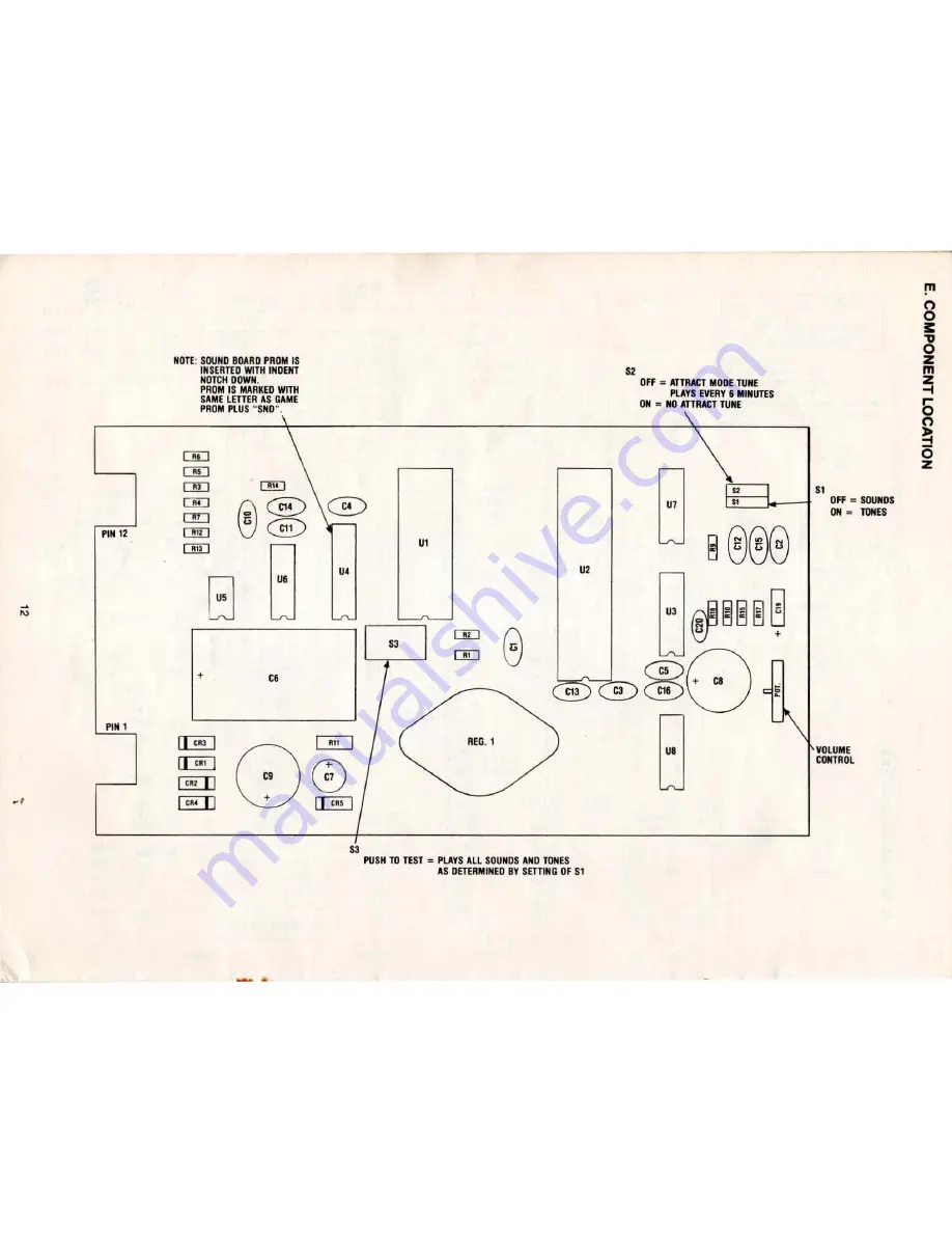 Gottlieb Buck Rogers Instruction Manual Download Page 14