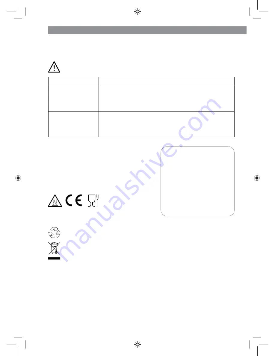 gourmetmaxx 07329 Instruction Manual Download Page 11