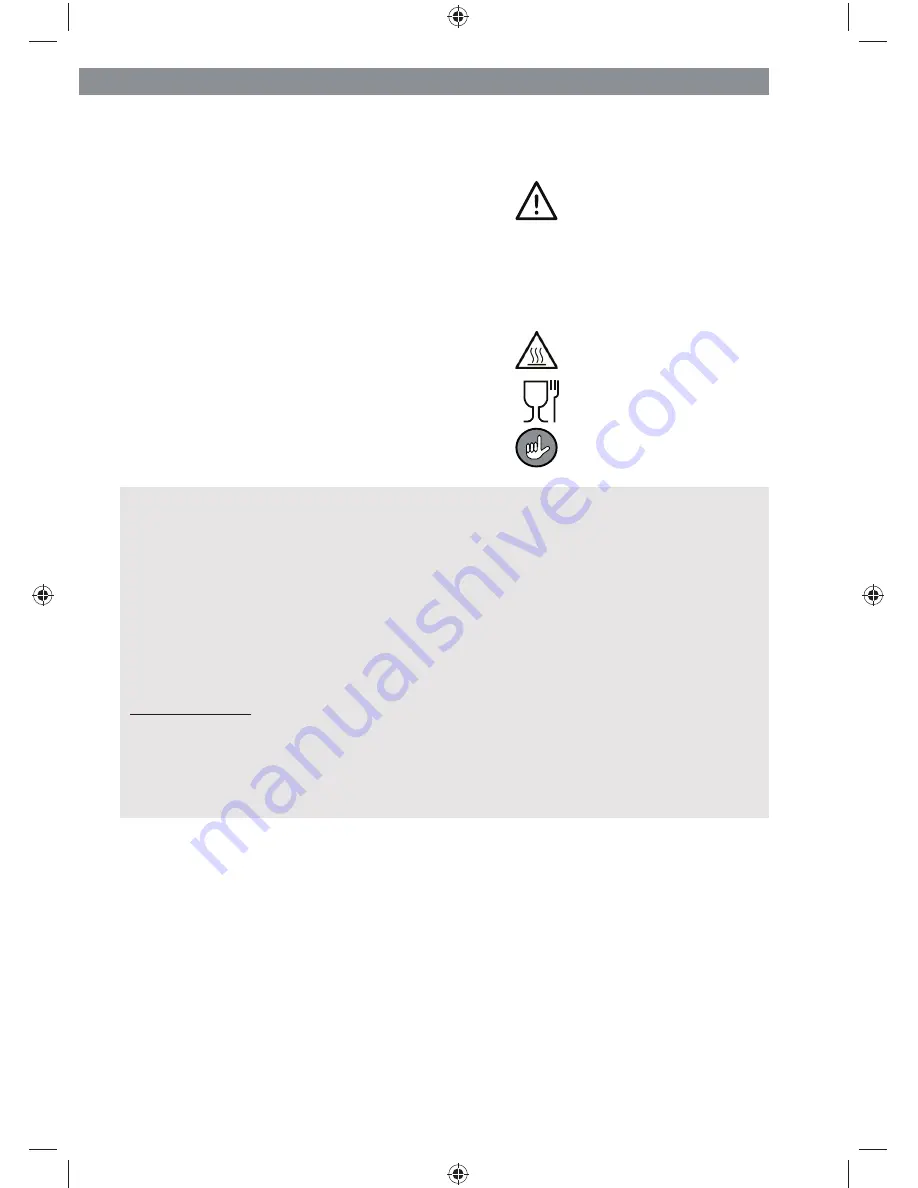 gourmetmaxx GF-1306 Instruction Manual Download Page 22