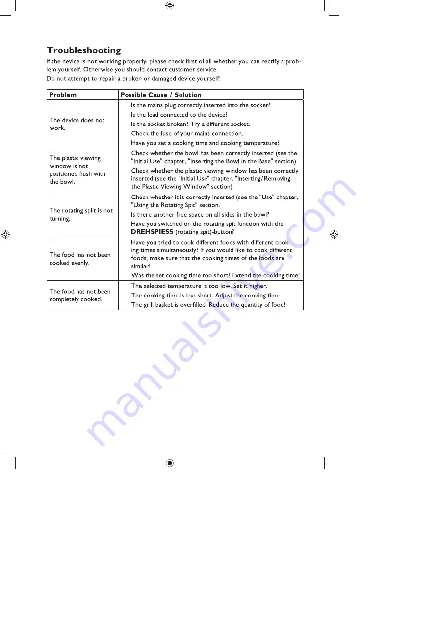 gourmetmaxx LJI4-120A Instruction Manual Download Page 35