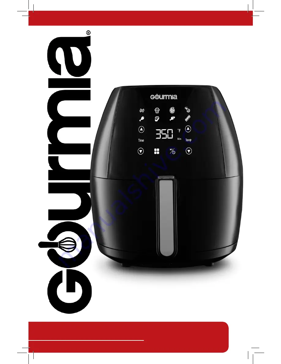 Gourmia GAF-625 Скачать руководство пользователя страница 1