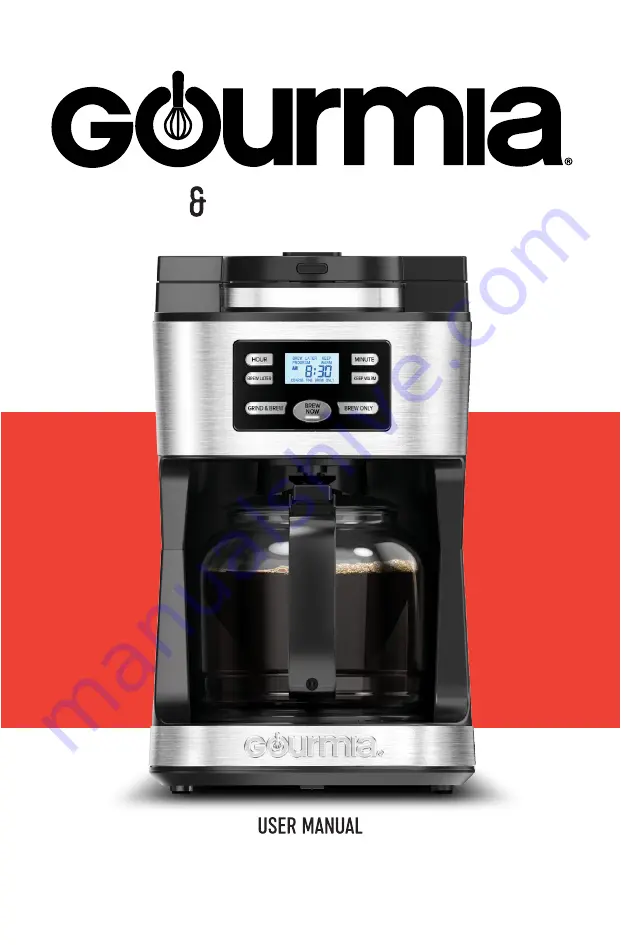 Gourmia GCM3180 User Manual Download Page 1