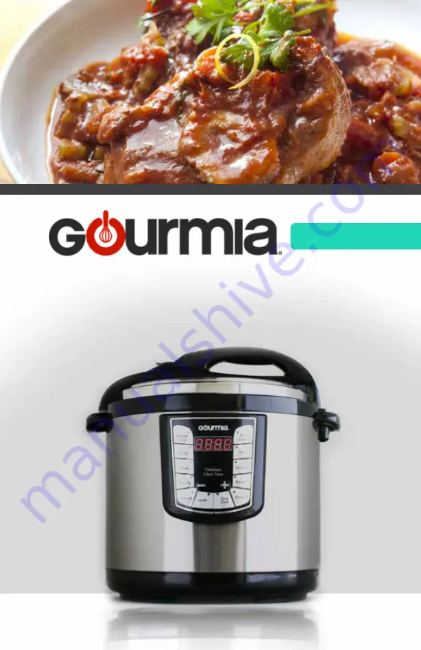 Gourmia GPC1200 Manual Download Page 1