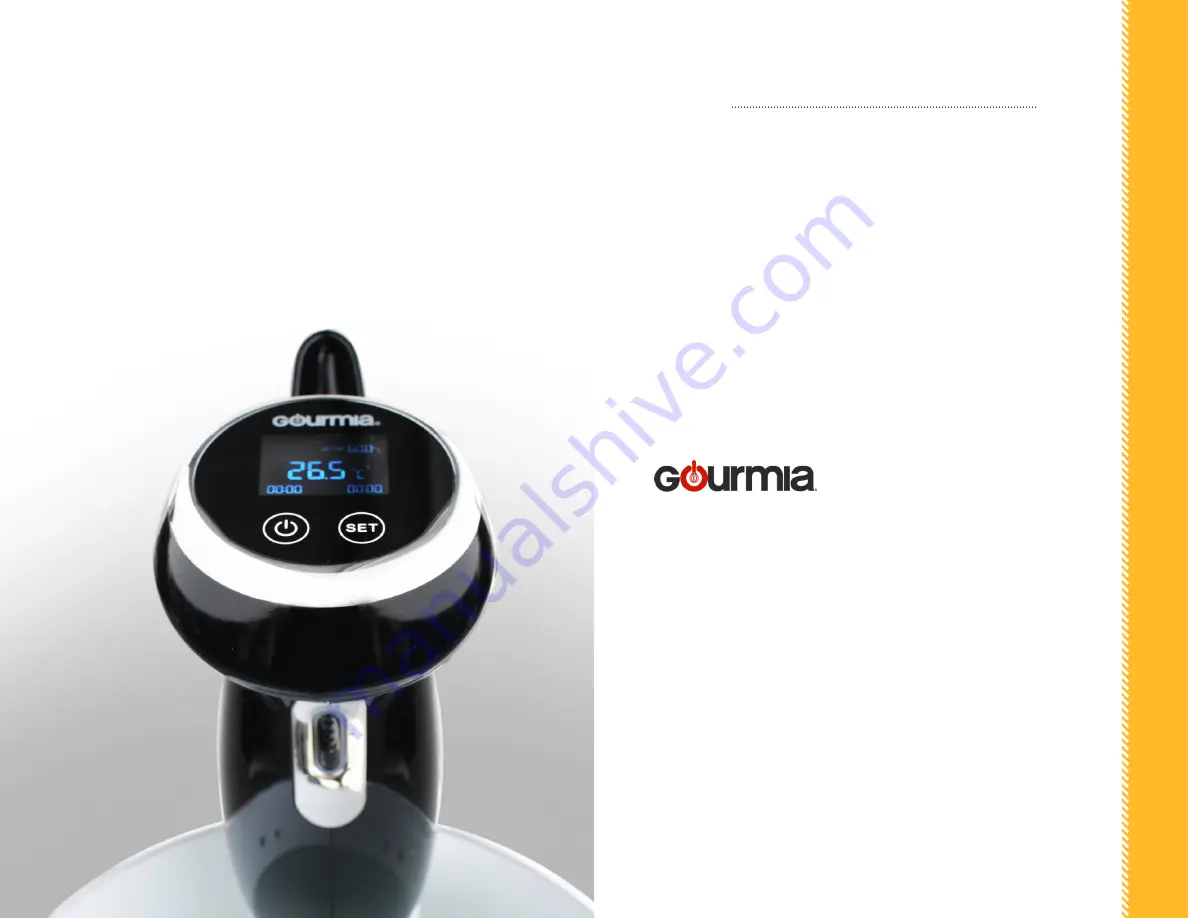 Gourmia GSV 130T Manual Download Page 13