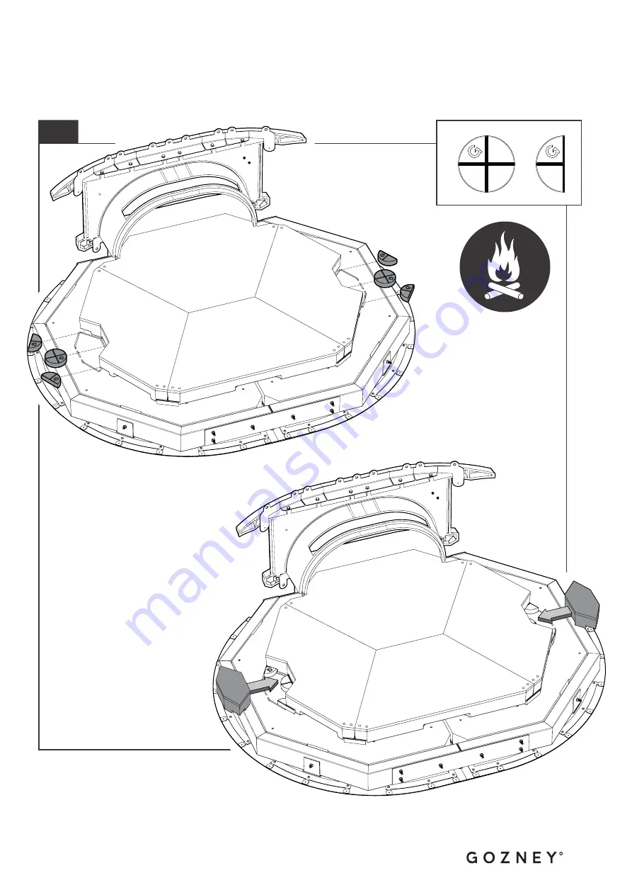 Gozney 100 x 75 Stone Core Installation Manual Download Page 45