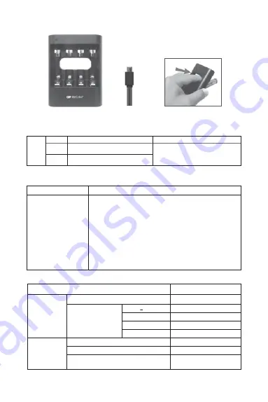 GP ReCyko USB421 Instruction Manual Download Page 2