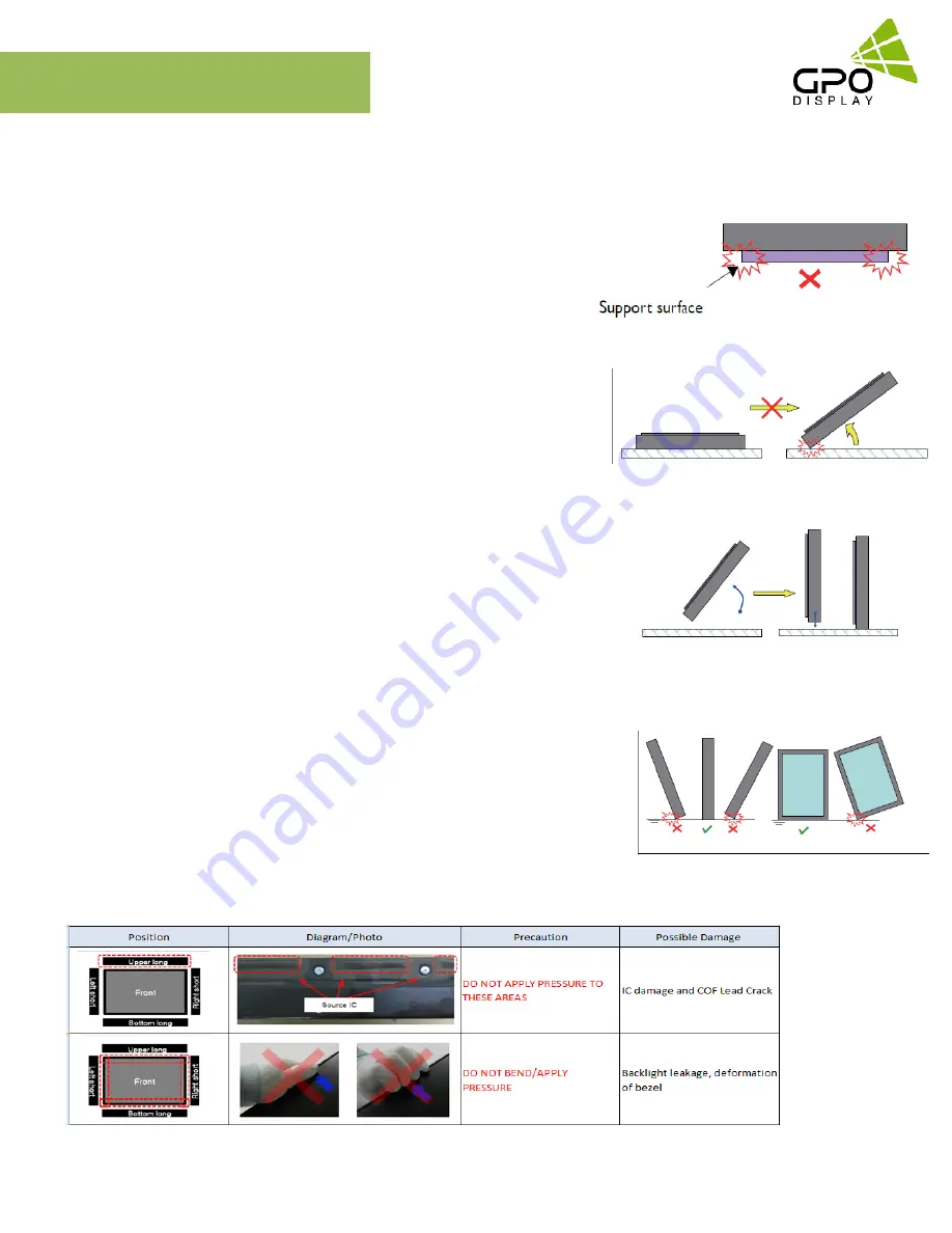 GPO Display EK46HSU User Manual Download Page 4