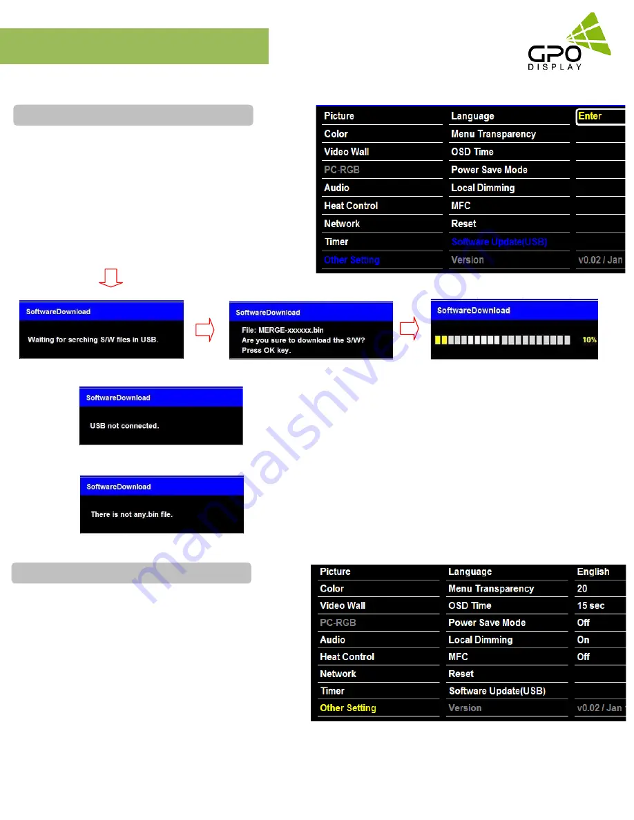 GPO Display EK46HSU User Manual Download Page 27