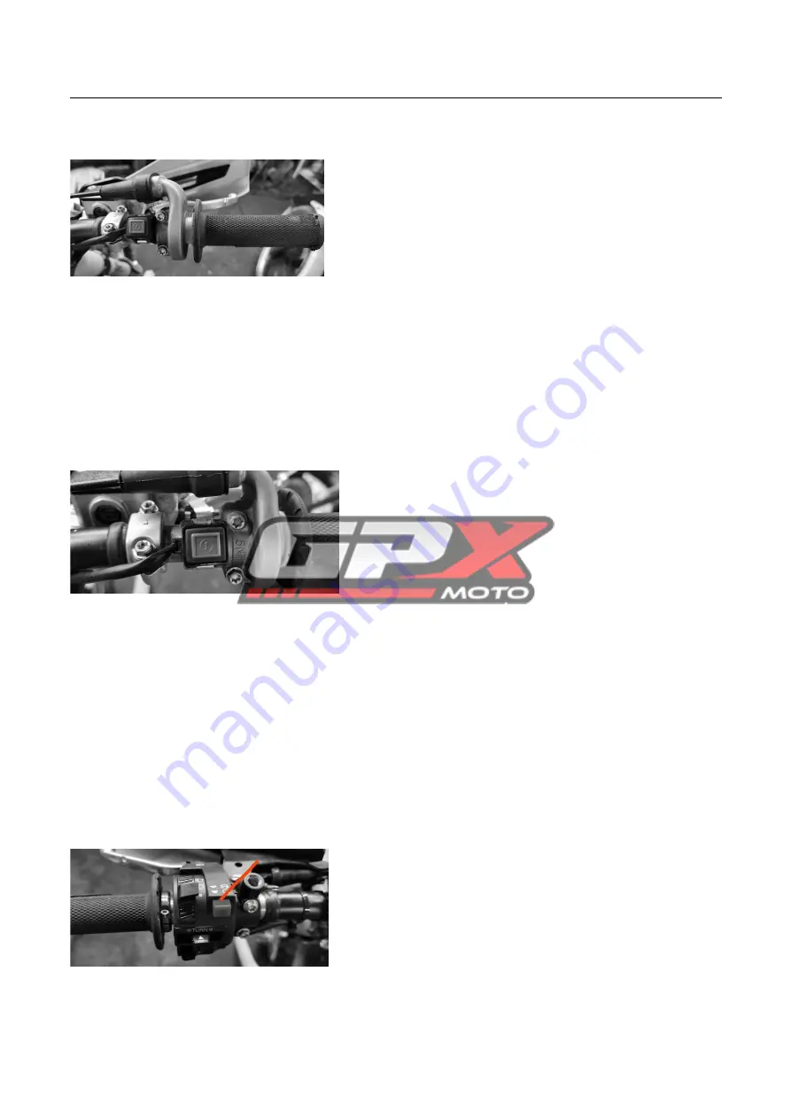 GPX MOTO GPX 450R FSE Owner'S Handbook Manual Download Page 12