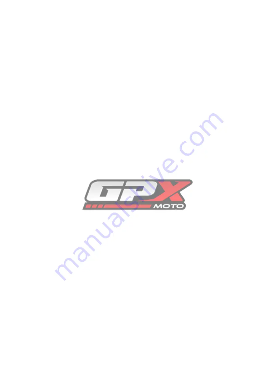 GPX MOTO GPX 450R FSE Owner'S Handbook Manual Download Page 51