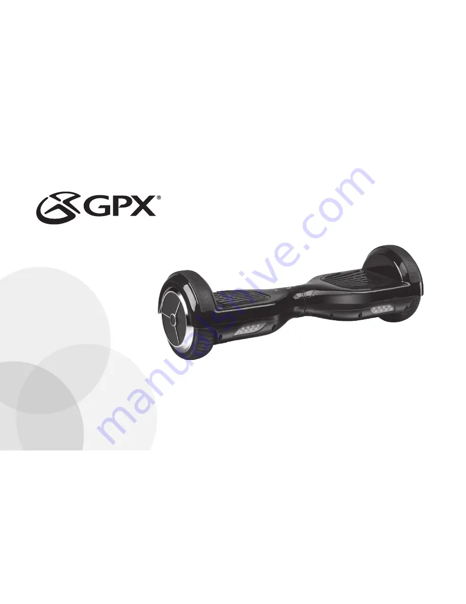 GPX GS36 v1536-01 Скачать руководство пользователя страница 1