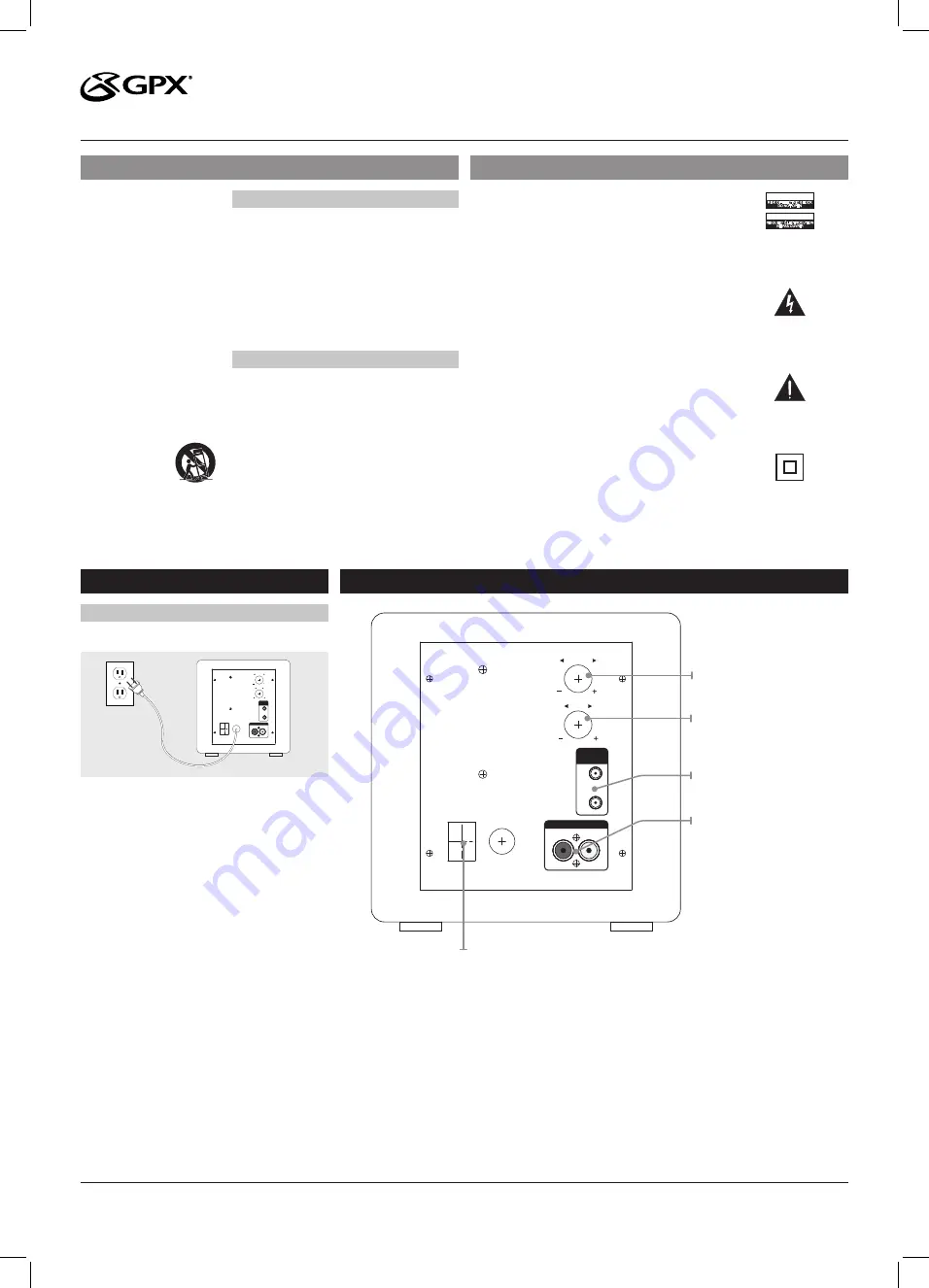 GPX HT12 User Manual Download Page 1