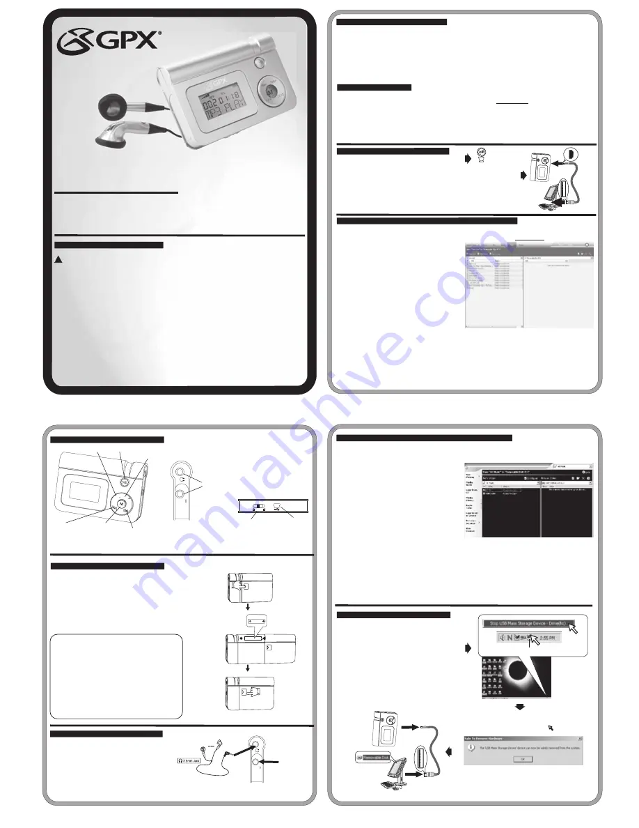 GPX MW3347 Instruction Manual Download Page 1