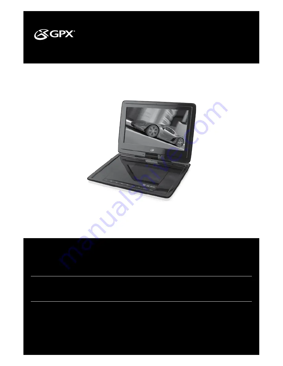 GPX PD930 User Manual Download Page 1