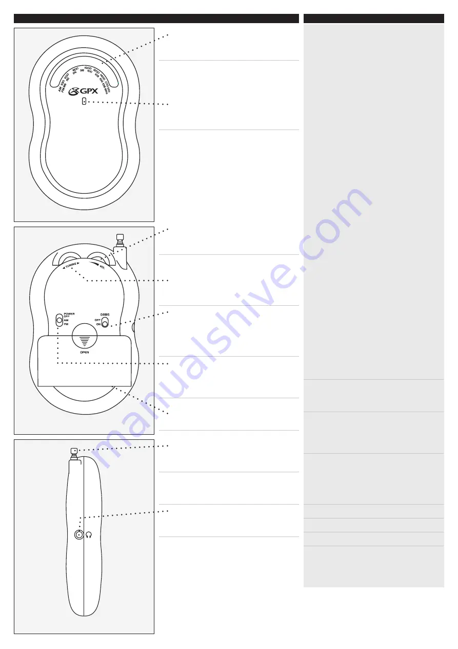 GPX R2825 User Manual Download Page 2