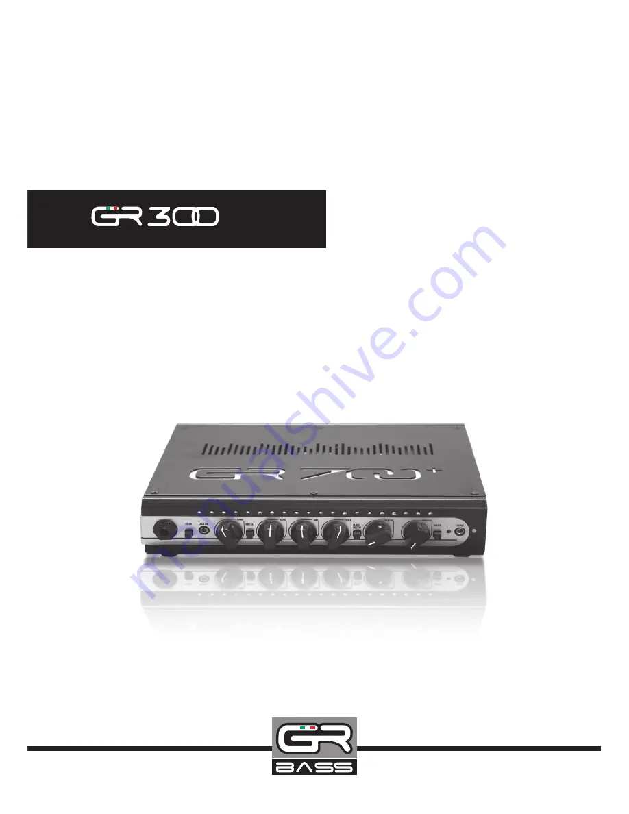 GR BASS GR 300+ User Manual Download Page 1