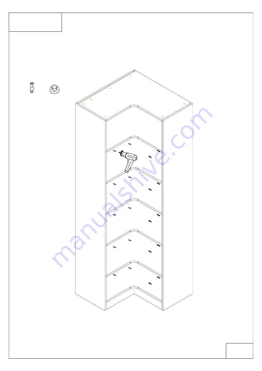 Gracious Home GH3015CR-WH Assembly Instructions Manual Download Page 7