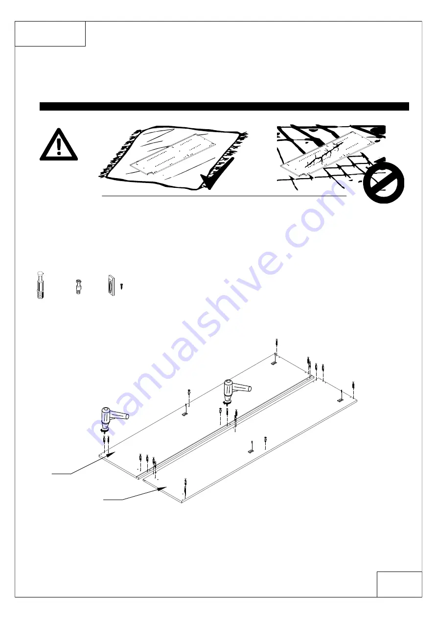 Gracious Home GH3015HG-WH Assembly Instructions Manual Download Page 3