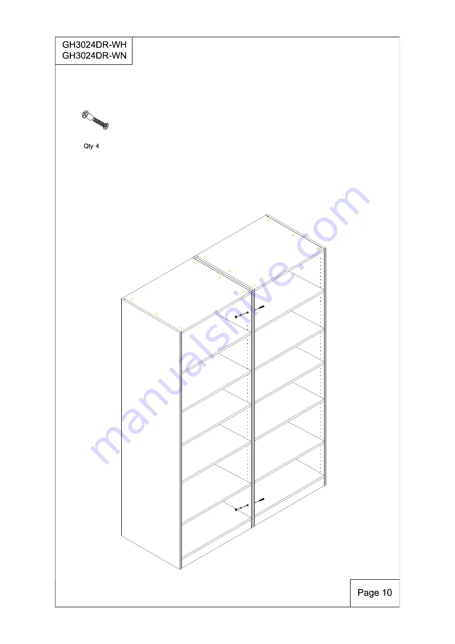 Gracious Home GH3024DR-WH Скачать руководство пользователя страница 10