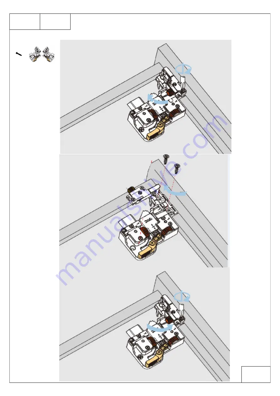 Gracious Home GHDC215WH Assembly Instructions Manual Download Page 7