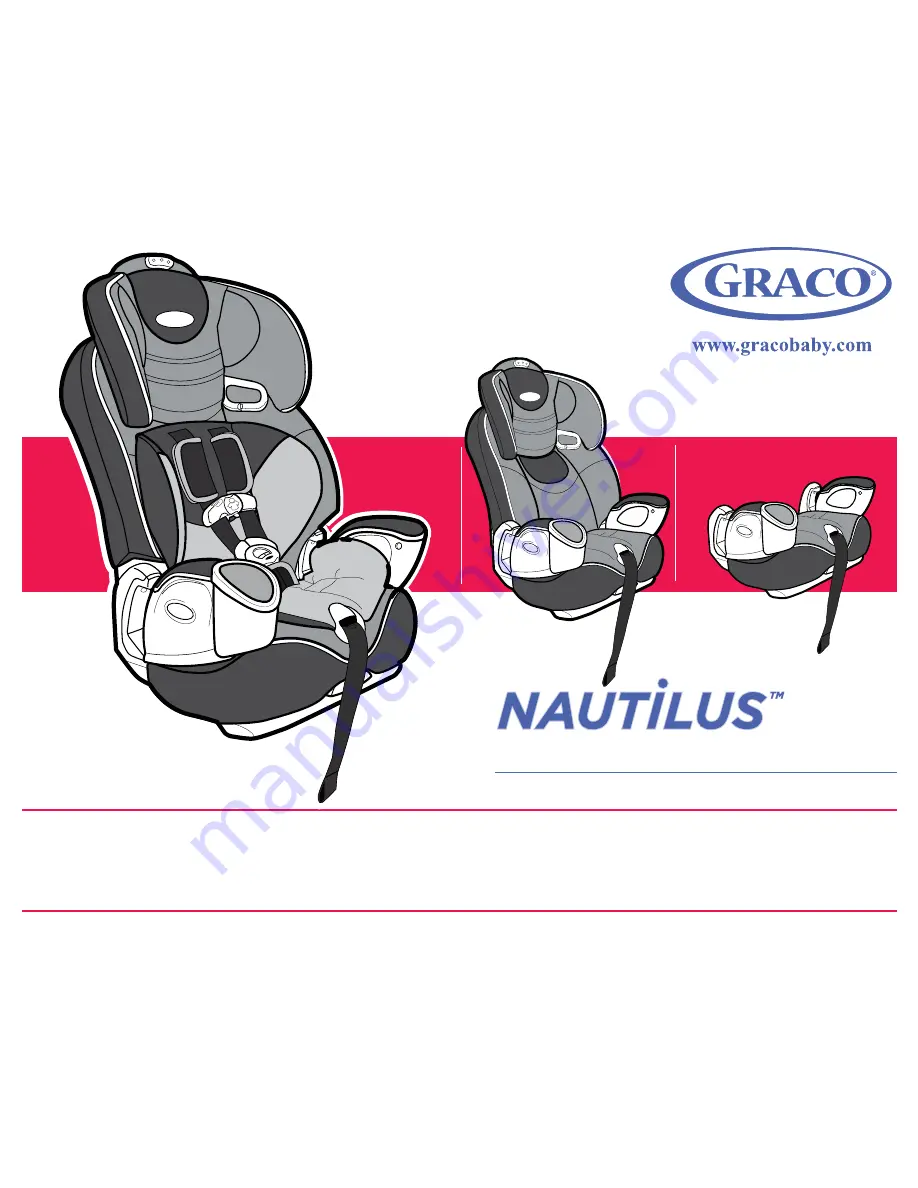 Graco 1757842 - Nautilus Car Seat Wilkes Скачать руководство пользователя страница 69