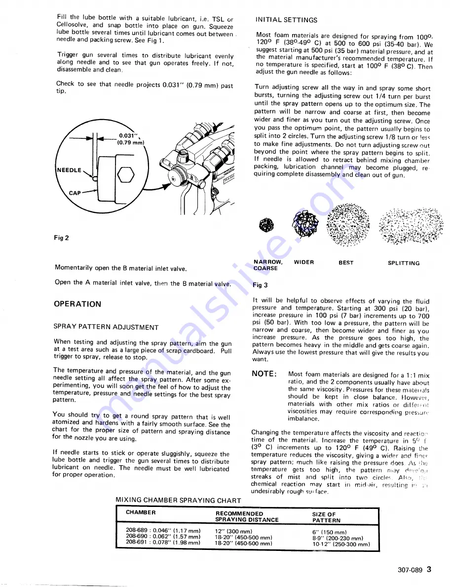 Graco 208-644 Instructions-Parts List Manual Download Page 3