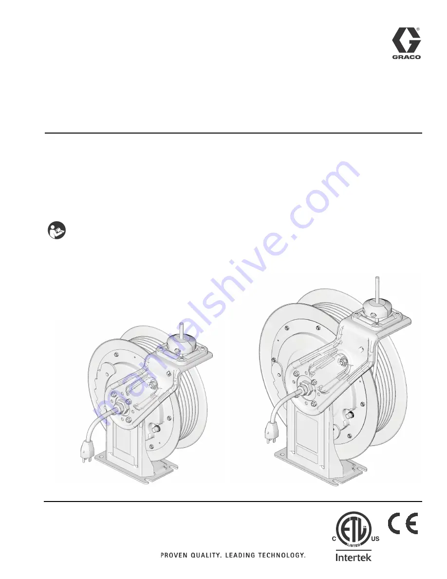 Graco 24M510 Assembly, Installation And Operation Instructions Download Page 1