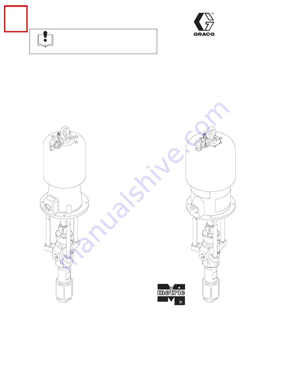 Graco Dura-Flo 900 Instructions-Parts List Manual Download Page 1