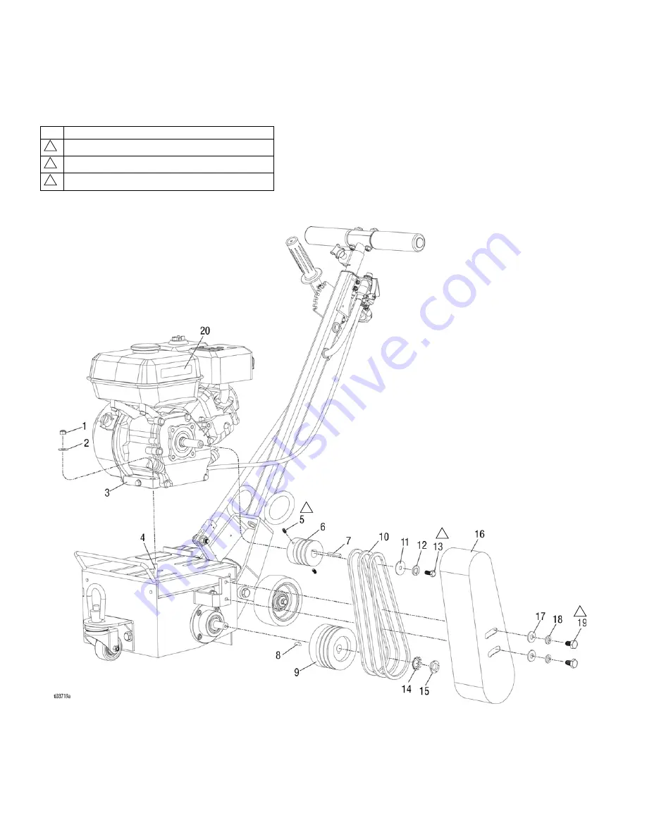 Graco GrindLazer 25M842 Operation - Repair - Parts Download Page 38