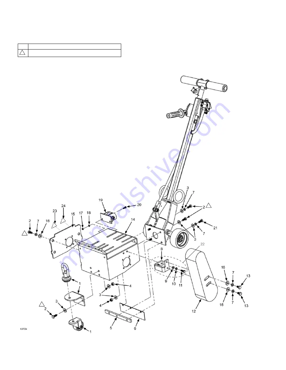 Graco GrindLazer 25M842 Operation - Repair - Parts Download Page 44