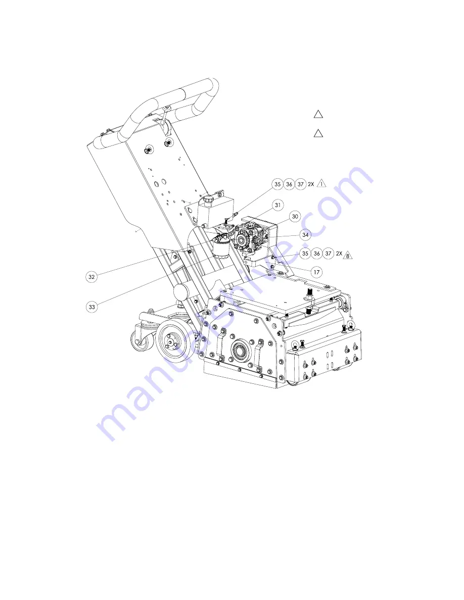 Graco GrindLazer 25P474 Operation - Repair - Parts Download Page 64