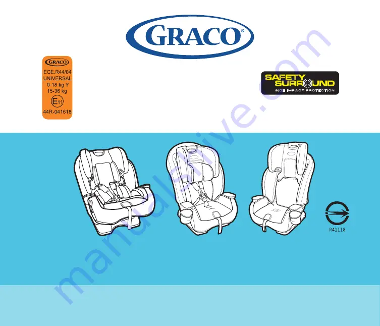 Graco MILESTONE LX Скачать руководство пользователя страница 1